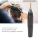 Nose Hair Trimmer Ear and Nose Hair Trimmer Clipper for Men and Women Facial Trimmer Detachable Washable Cutter Head Double Blades Nose Ear and Eyebrow Trimming - Buy Online on SooperMarket.com