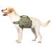 OneTigris Dog Pack Hound Travel Camping Hiking Backpack Saddle Bag Rucksack for Medium & Large Dog (Ranger Green, Large) Large Green