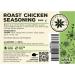 Nature Kitchen Roast Chicken Seasoning (Mild) 500g - Gluten-Free & Vegan Cooking Blend for Marinades, Sauces, & Grilling - Buy Online on SooperMarket.com