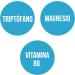 Ana Maria Lajusticia Tryptophan with Magnesium & Vitamin B6 60 Tablets - Buy Online on SooperMarket.com