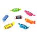 CrazyOutlet Tootsie Roll Chewy Candy Assorted Fruit Taffies - 2lb Bulk Pack - Buy Online on SooperMarket.com