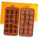 PRETYZOOM 15 Silicone Baking Molds Cupcake Decorate Bakeware Silicone Candy Molds Chocolate Candy Molds Cookie Pudding Non-Stick Mold Fudge Molds Small Animals Baking Supplies - Buy Online on SooperMarket.com