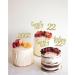 24pcs Feeling 22 Cupcake Toppers Twenty Two Birthday Cake Decorations Cheer to 22 Years Old Theme Party Decoration Supplies (Gold) - Buy Online on SooperMarket.com
