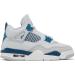 Buy AIR JORDAN 4 Retro Black/White-Metallic Silver 555028-001 Size 42.5 | International Shipping Available - Buy Online on SooperMarket.com