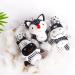 Eikada Baby Rattling Toys - High Contrast Black & White Newborn Plush Toys for Car Seat Baby Bed & Stroller (3 Pack) - Buy Online on SooperMarket.com