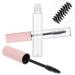 Adakel 5 Pieces Empty Mascara Bottle Set - 10ml Pink Eyelash Tubes with Wand for DIY Eyelash Cream - Buy Online on SooperMarket.com