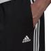 adidas Men's Aeroready Essentials Tapered Cuff Woven 3-Stripes Pants - Large, Black/White - Buy Online on SooperMarket.com