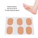 Skin Color Corn Cushion Patches - 30 Pieces for Callus Relief, Pressure Distribution, and Chafing Prevention - Buy Online on SooperMarket.com