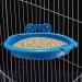 Hanging Bird Bath Tub for Parrot Cage - Shower Box, Feeder & Water Tray Accessories - Buy Online on SooperMarket.com