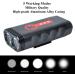 BurningSun Bike Light Set - 1000 Lumens, 5 Modes, 360 Rotatable, USB Rechargeable, IP65 Waterproof - Front and Back Cycling Lights - Buy Online on SooperMarket.com