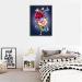 Flower Paint by Numbers Kit - Butterfly Adult DIY Oil Painting 12X16 Inch - for Adults & Kids Beginners - Pink - Buy Online on SooperMarket.com