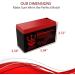 12V 9AH RBC51 Replacement Battery Cartridge for Tripp Lite & UPS Brands - Reliable Power Solutions - Buy Online on SooperMarket.com