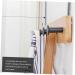 CHILDWEET Towel Hangers Coat Hanger Coat Hook Wall Mount Towel Holder Towel Rack with Shelf Coat Hooks No Punching Door Hook 6 hooks Khaki - Buy Online on SooperMarket.com