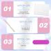 Hot Pink Medium Length Press On Nails Kit - 24PCS Square Fake Nails Set for Women - Summer Acrylic Glue On Nail Extensions - Buy Online on SooperMarket.com