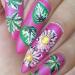 Alexnailart NA006: Natural Leaves Nail Art Stamping Plate for DIY Stencil Designs - Buy Online on SooperMarket.com