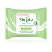 Simple Kind To Skin Cleansing Facial Wipes - 3 Pack (75 Wipes Total) - Buy Online on SooperMarket.com