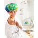 Mikimini Unicorn Shower Hood for Women & Kids - Reusable Double Waterproof Soft PVC Lining 2-Pack - Buy Online on SooperMarket.com
