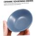 ABOOFAN 4 Pcs Ceramic Saucer Ramekins Dish Dishes Wasabi Dish Soy Dipping Plate Ketchup Bowl Vintage Plates Sauce Dipping Practical Snack Mini Ceramics Soy Sauce Vegetables Sushi re-usable 8.5X8X3cm Blue - Buy Online on SooperMarket.com