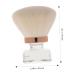 Premium White Powder Brush for Women - Mushroom Head Makeup Tool | Loose Powder Brush | Soft Artificial Fiber - Buy Online on SooperMarket.com