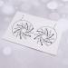 LUOEM Acrylic Nipple Covers Rhombus Shape Breast Face Jewels Gem Stones Bindi Stickers (White Black) - Buy Online on SooperMarket.com