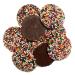 Guittard Milk Chocolate Non-Pareils from OliveNation, Rainbow Colors, Decorating, Topping - 16 ounces 1 Pound (Pack of 1)