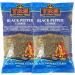 Seelans TRS Black Pepper Coarse | 400G |Crushed | Cracked Black Peppercorns | Spice Seasoning Dressing Coarse |Ground Black Pepper |Indian Origin (Pack of 2)