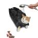 Soonhua cats glooming bag for bathing cats adjustable cats shower mains bag swimming bag anti-scratch breathable retention bag cat pocket for cleaning fur care bathing