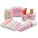 SugArt Edible Makeup Cake Toppers - Set of 6 | Perfume Lipstick Handbag & More | Handmade Cake Decorations for Birthdays & Beauty-Themed Cakes | Perfect on Fondant and Icing Cakes | Made of Sugar - Buy Online on SooperMarket.com