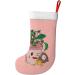 YYHHAOFA Sunflower Seeds and Strawberries Prints Christmas Decorative Stockings : Soft Light and Tactile Suitable for Christmas Holiday Party - Buy Online on SooperMarket.com