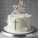 Wooden Mr and Mrs Cake Topper Wedding Cake Topper Bride and Groom Sign Wedding Engagement Cake Toppers Decoration Wedding Party Supplies (Style 2) - Buy Online on SooperMarket.com