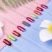 50PCS Transparent Nail Swatch Sticks for Nail Art Tips Display and Practice - Buy Online on SooperMarket.com
