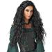 PORSMEER Long Black Wavy Curl Wigs for Women Middle Part Fluffy Curly Black Wig Natural Looking Synthetic Heat Resistant Fiber Wigs Hair Replacement Wigs for Daily Party Use Wig (Black) - Buy Online on SooperMarket.com