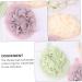 Angoily 4pcs Pure Flower Bath Balls - Loofah Sponges & Body Brushes for Shower & Bath - Enhance Your Bathing Experience - Buy Online on SooperMarket.com