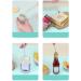 Retractable Silicone Spatula & Spoon - Easy Clean Portable Design for Cosmetics & Lip Gloss - Buy Online on SooperMarket.com