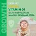 Certified Organic VEGAN Plant-Based Vitamin D3 Drops - 1000IU per drop - 490 Servings - Unflavoured - DUO PACK 2X 13.5ml - Immune System Support - Made in Canada 13.5 ml (Pack of 2) - Buy Online on SooperMarket.com