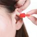 Reusable Silicone Ear Plugs Noise Reduction Earplugs (RED 50 SET) RED 50 SET - Buy Online on SooperMarket.com