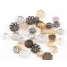 500pcs Silver 6mm Flower Bead Caps for Jewelry Making - Beautiful Bead Caps - Buy Online on SooperMarket.com
