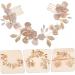 Mikinona Pearl Rhinestone Couple Combs Crystal Hair Comb Headband Floral Hair Comb Hairband Hair Comb Headdress Bridal Headband Comb Wedding Hair Accessory Women Headdress Bridal Headdress - Buy Online on SooperMarket.com