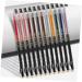 PLAFOPE 12pcs Lip Liner Eyeliner Make up Lipliner Black Waterproof Eyeliner Natural Pen Gel Eyeliner Plastic - Buy Online on SooperMarket.com