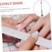 CIMAXIC 1pc Fingernail Brush Stuckers Nail Scrub Brush Nail Duster Brush Nail Scrubbing Brush Nail Collector Soft Nail Brush Toe Cleaning Brush Nail Dust Collector Portable Nail Polish 18*3cm Blue - Buy Online on SooperMarket.com
