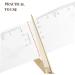 HAPINARY 1 Roll Eyebrow Measuring Tool Eye Brow Measuring Eyebrow Shaper Measuring Eyebrow Ruler Stickers Pvc - Buy Online on SooperMarket.com
