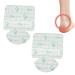 20pcs Heel Tape Sticker Moleskin Blister Plasters for Feet Foot Care Tape Patches Waterproof Foam Blister Sticker Moleskin Pads Strong Viscosity Invisible Blister Bandage 20 Pcs