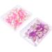 Baluue 100pcs Double Ended Eyeshadow Brush Dual Sides Eyeshadow Double-ended Eyedhadow Brush Eye Shadow Applicator Double-ended Eyeshadow Cosmetic