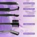 5PC Eyebrow Care Set - Professional Tweezers Curved Scissors & Shaving Brushes for Everyday & Travel Use - Durable Stainless Steel - Buy Online on SooperMarket.com