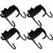 Alipis 8 Pcs Door Hook Metal Trim Cabinet Hooks Door Back Clothing Organizer Child Nail Wall Hanger - Buy Online on SooperMarket.com