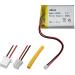 Buy 2 Pack 503040 Lipo Battery 3.7V 650mAh - Compatible Replacement for Multiple Devices | PH 2.54 & PH 2.0 JST Connector - Buy Online on SooperMarket.com