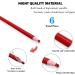 Yoliko Sewing Mark Pencil 6PCS - White/Black/Red - Invisible Erasable Fabric Pencils - For Leather Cut Marks - Student Drawing Tailor Marks - Buy Online on SooperMarket.com