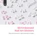 Buy Beetles 5D Nail Art Stickers & Gel Top Coat - Elegant Flower Designs for Gorgeous Manicures | International Shipping - Buy Online on SooperMarket.com