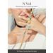 ohora N Veil Semi Cured Gel Nail Strips - Salon-Quality Long Lasting Nail Art - Easy Application & Removal - 2 Prep Pads, File, Wooden Stick - Buy Online on SooperMarket.com