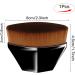 Multifunctional Black Foundation Makeup Brush for Flawless Liquid and Powder Cosmetics - Buy Online on SooperMarket.com